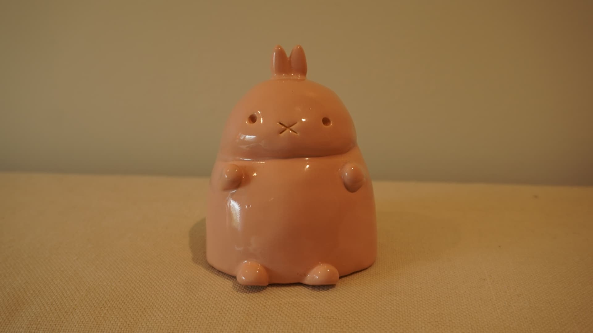 Miffy Dupe · Handbuilt (L212) · obscure Duncan glaze — Ceramic work by RuiXuan Xu — Club