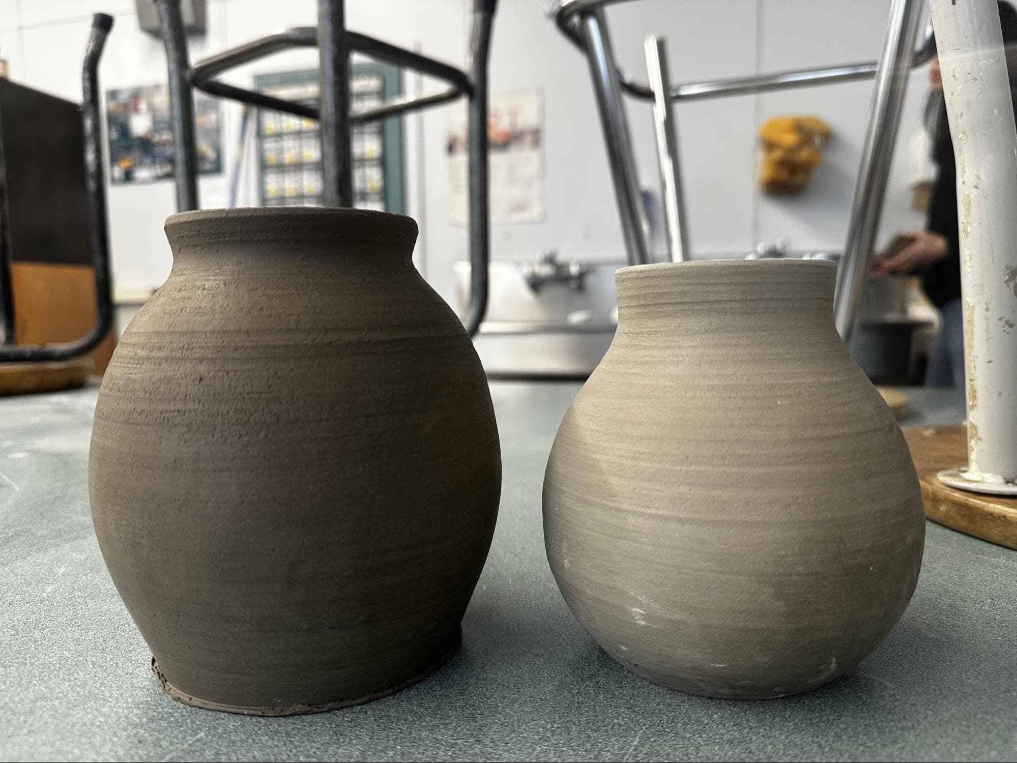 Rose Vessel · Wheeled base · Mayco FN202 Yadro — Ceramic work by RuiXuan Xu — School